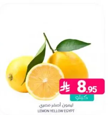ليمون اصفر مصري.