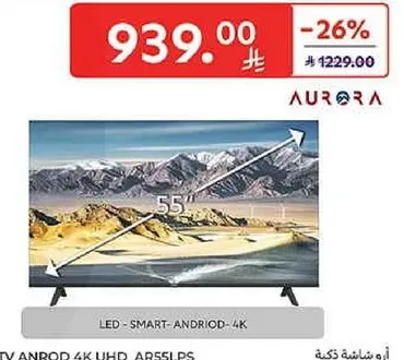 تلفاز LED سمارت اندرويد 4K