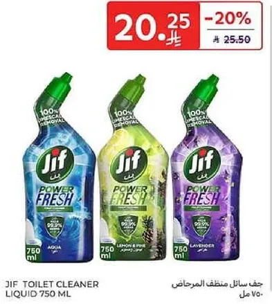 جف سايل منظف المرحاض 750 مل