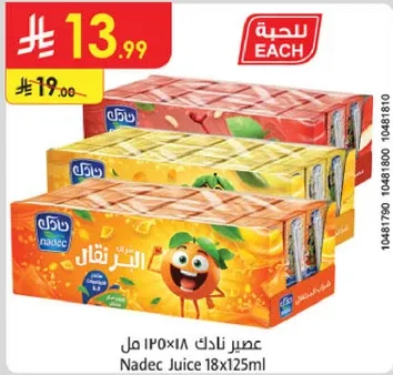 Nadec Juice 18x125ml