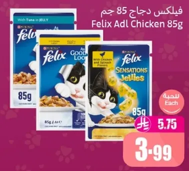 فيليكس دجاج 85 جرام