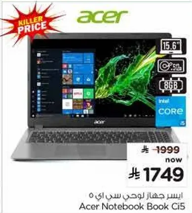 Acer Notebook Book Ci5