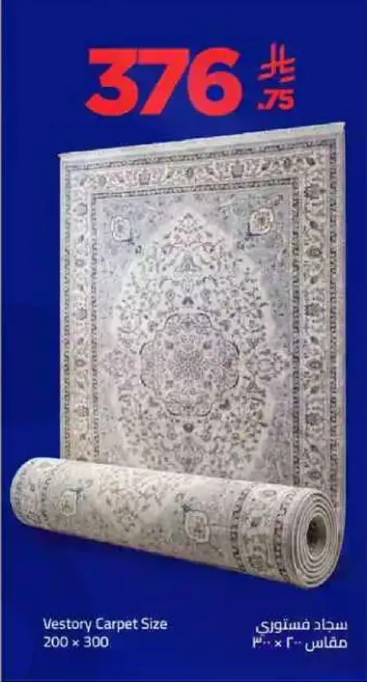 سجاد فستوري حجم 200 × 300