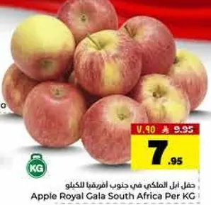 تفاح الملكي في جنوب افريقيا لكل كيلو