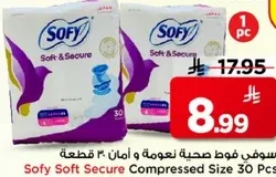 Sofy Soft Secure Compressed Size 30 Pcs