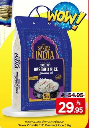 Savor Of India 1121 Basmati Rice 5 Kg