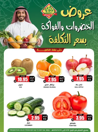 عروض الفواكه و الخضروات