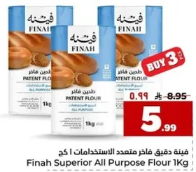 فينه دقيق فاخر متعدد الاستخدامات 1 كغ