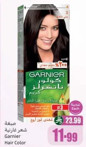 صبغه شعر غارنييه