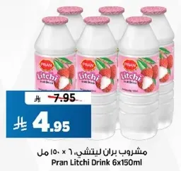 مشروب بران ليتشي 6 × 150 مل