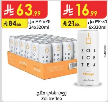Zoi Ice Tea Mango