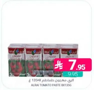 الري معجون طماطم 8x135غ