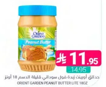 Orient Garden Peanut Butter Lite 18oz