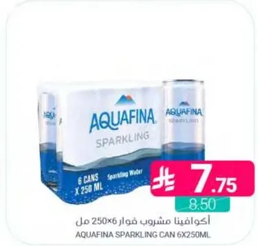 اكوافينا مشروب فوار 6×250 مل