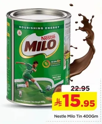 Nestle Milo Tin 400Gm