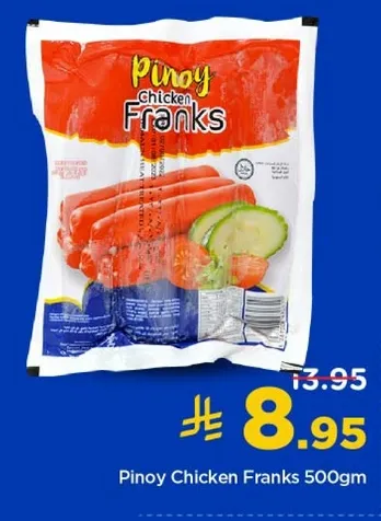 Pinoy Chicken Franks 500gm