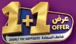 Double the happiness offer.
