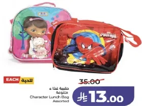 حقيبه غداء متنوعه