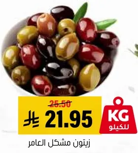 زيتون مشكل العامر