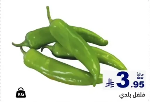 فلفل بلدي طازج.