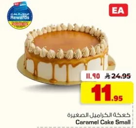 كيكه الكراميل الصغيره