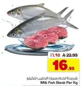شرايح لحم سمك الحليب للكيلو