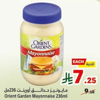 مايونيز حدايق اورينت 236مل