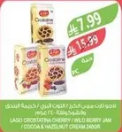 مربي لاغو كروستاتينا بالتوت البري / كريمه الكاكاو والبندق 240 جرام