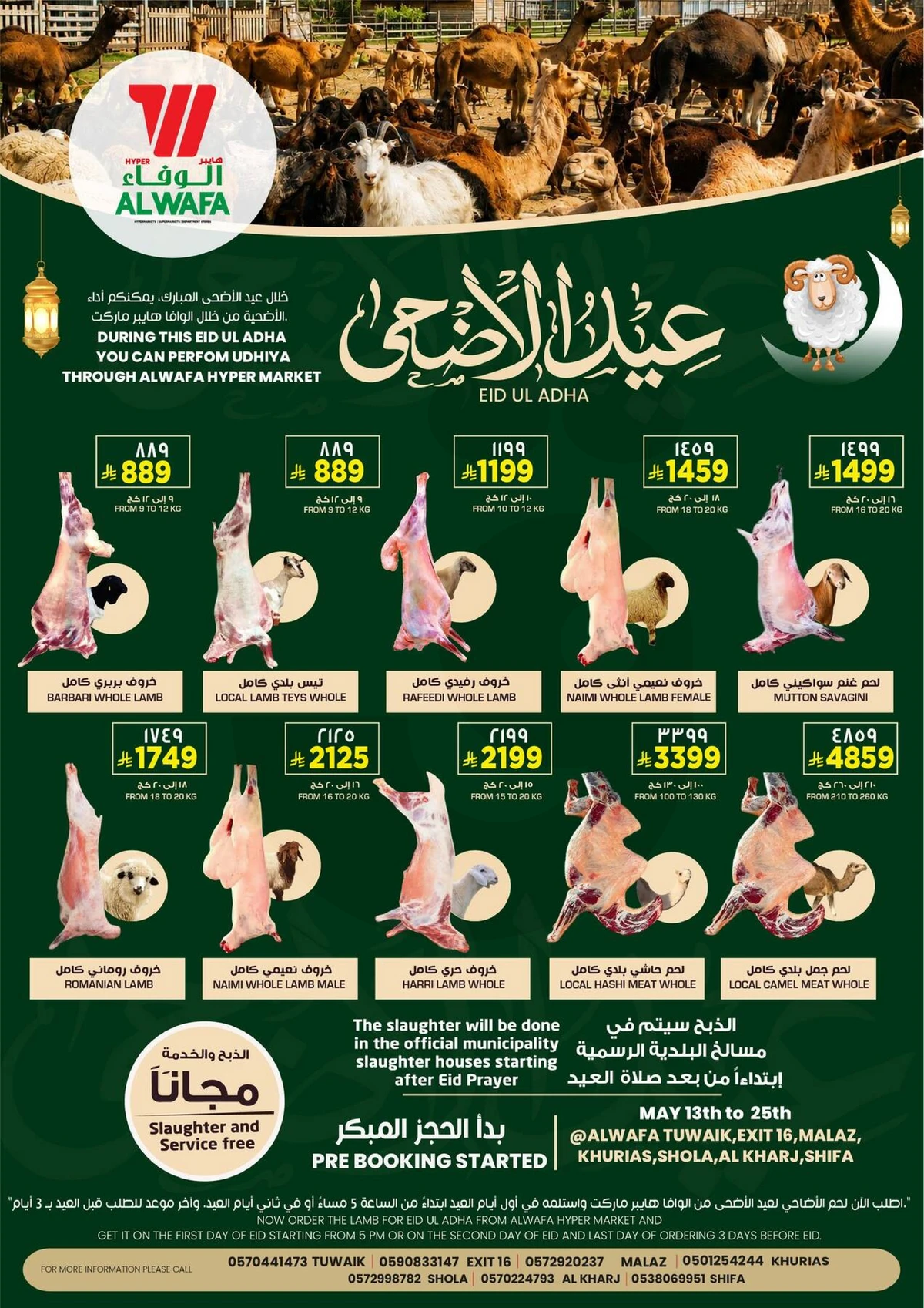 عروض الاضاحي