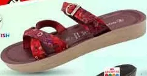 صنادل انيقه ومريحه بتصميم زهور.