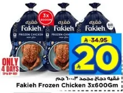 فقيه دجاج مجمد 3×600 جرام
