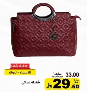 شنطه نساييه بتصميم انيق.