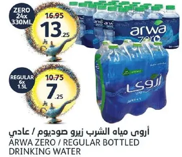 ARWA ZERO / REGULAR BOTTLED DRINKING WATER