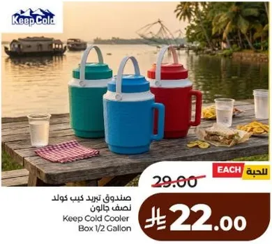 Keep Cold Cooler Box 1/2 Gallon