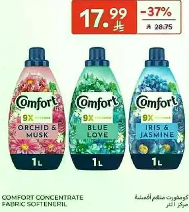 Comfort Concentrate Fabric Softener