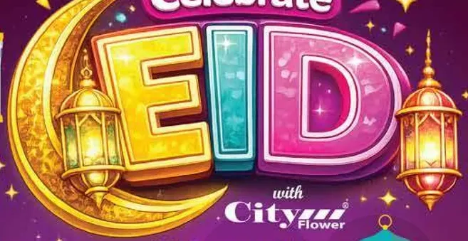 Celebrate Eid with City Flower.