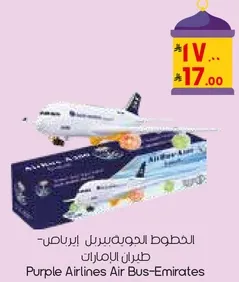 Purple Airlines Air Bus - Emirates