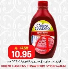 اورينت جاردنز سيروب الفراوله 624 جرام