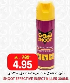 شوت قاتل الحشرات الفعال 300 مل