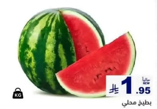 بطيخ محلي.