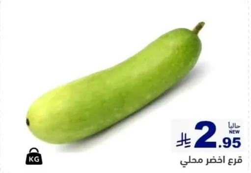 Local green cucumber
