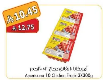 امريكانا دجاج 3×300 جرام