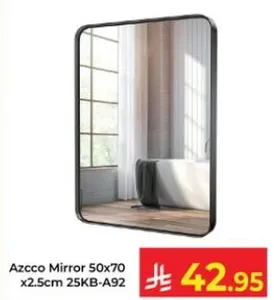 Azcco Mirror 50x70 x2.5cm 25KB-A92