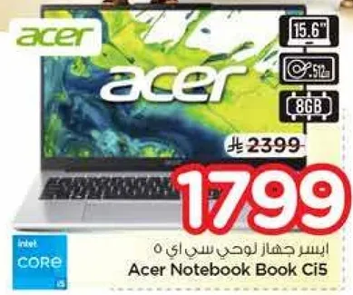 Acer Notebook Book Ci5