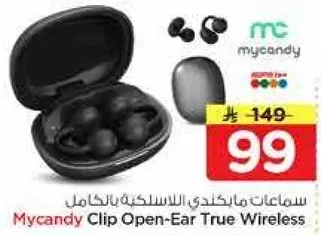Mycandy Clip Open-Ear True Wireless
