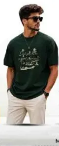 Stylish men's t-shirt with a unique design.
