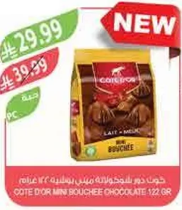 COTE D'OR MINI BOUCHEE CHOCOLATE 122 GR