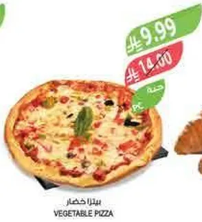 Vegetable pizza