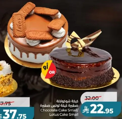 كيكه شوكولاته صغيره / كيكه لوتس صغيره