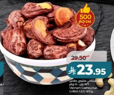Vietnam Cashew Nut, Grilled A320 500g